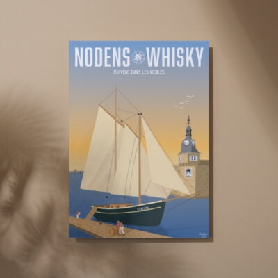 10 AFFICHE Nodens Whisky Inspiration Marine 29,7x42 cm