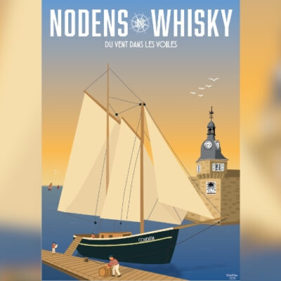 9 AFFICHE Nodens Whisky Inspiration Marine 29,7x42 cm